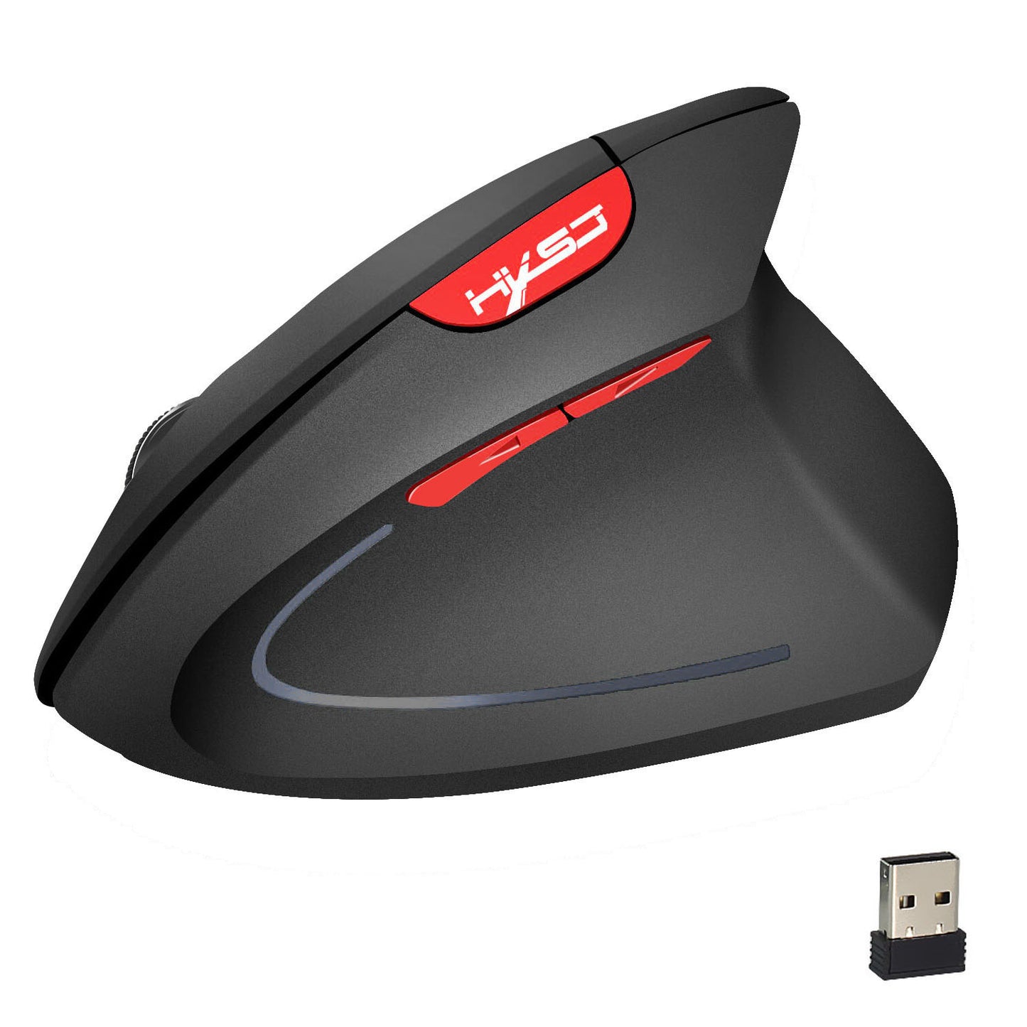 HXSJ T24 2.4G Vertical Healthy Wireless Mouse