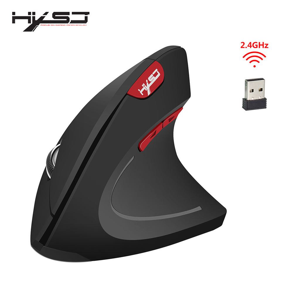 HXSJ T24 2.4G Vertical Healthy Wireless Mouse
