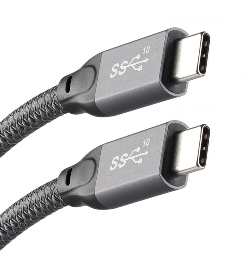 0.5m USB C To USB C Cable 3.1 Gen 2 10Gbps Video Data Transfer Charging Cable with E-Marker