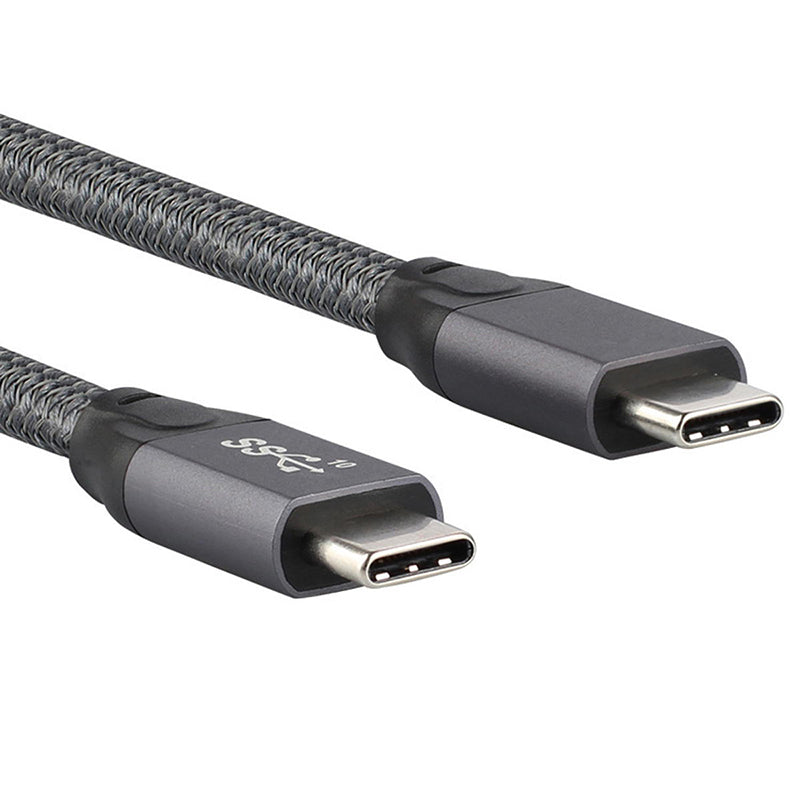 0.5m USB C To USB C Cable 3.1 Gen 2 10Gbps Video Data Transfer Charging Cable with E-Marker