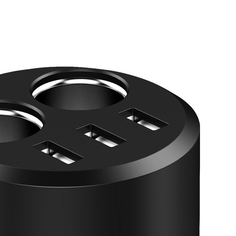 XIAOMI 70MAI Midrive CC03 Car Cigarette Lighter Socket Splitter 3USB 2Ports Auto Power Adapter Car Charger