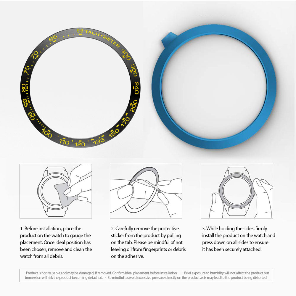 Metal Material Watch Frame for Samsung Gear S3 Frontier