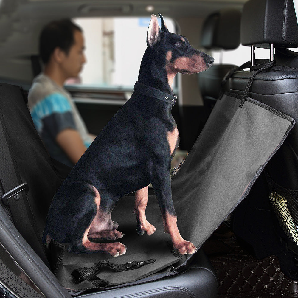 Pet Seat Cover with Extra Side Flaps for Cars, Waterproof and Scratch Proof