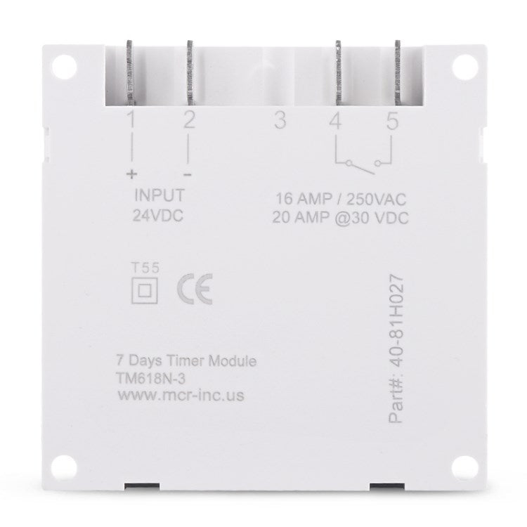 SINOTIMER TM618N 24V  Timer Switch 7 Days Weekly Programmable Digital Time Relay Power Supply Timer for Home Kitchen