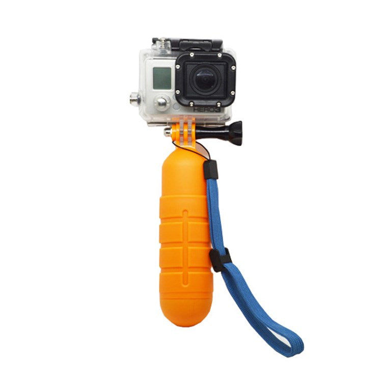 Floaty Bobber Anti-slip Hand Grip with Wrist Strap and Thumb Screw for Gopro Hero 3+/3/2/1