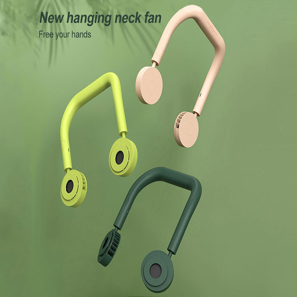 Neck Fan Portable Bladeless Personal Fan Turbo Driven Hanging Cooling Neck Fan Rechargeable 3 Mini Handheld Air Cooler