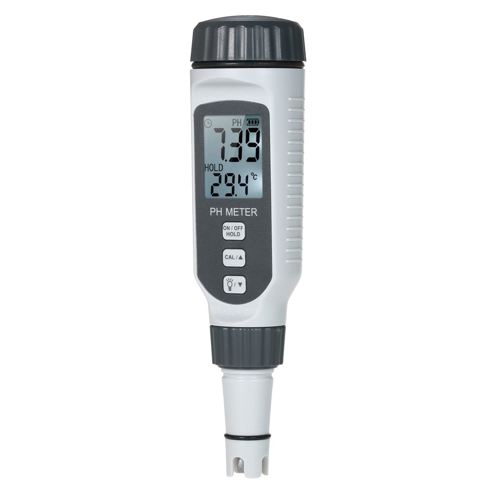 SMART SENSOR Professional pH Water Quality Tester High Precision Portable Pen Type pH Meter Acidometer for Aquarium Acidimeter pH Tester Measure Household Drinking Solution with ATC Auto Temperature Compensation Function and Backlight