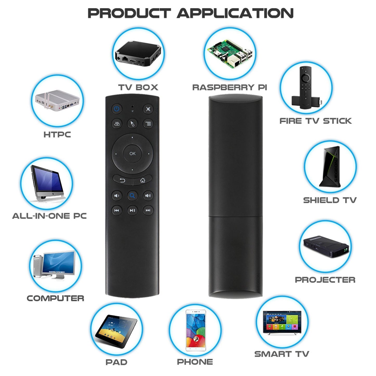 G20BTS For Xiaomi Smart TV Android TV Box Wireless Bluetooth Smart Remote Control