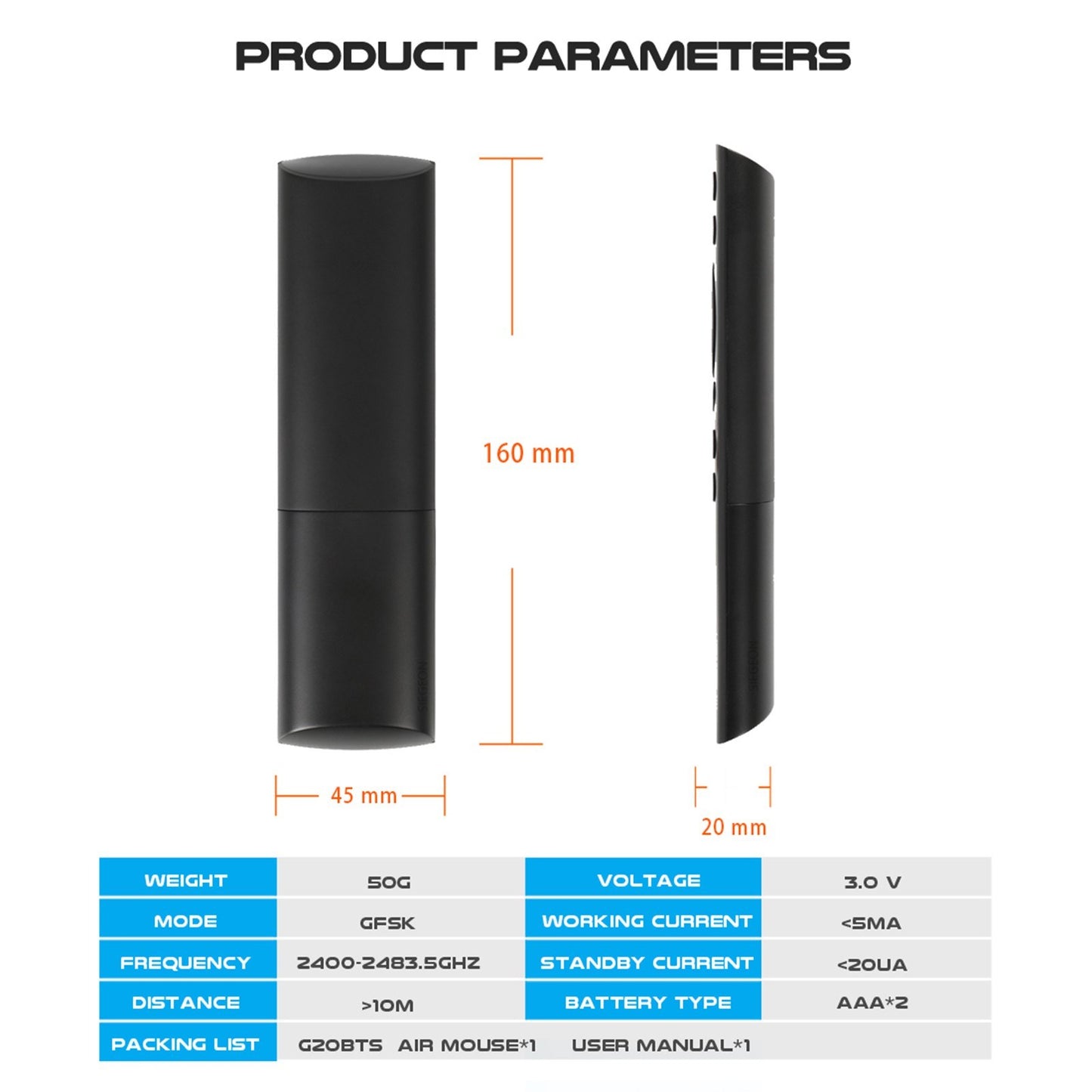 G20BTS For Xiaomi Smart TV Android TV Box Wireless Bluetooth Smart Remote Control