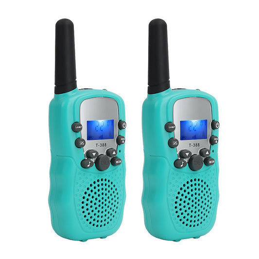 1 Pair Portable Handheld Walkie Talkie Long Distance Walkie Talkie 2 Way Radios for Kids Indoor Outdoor Activity