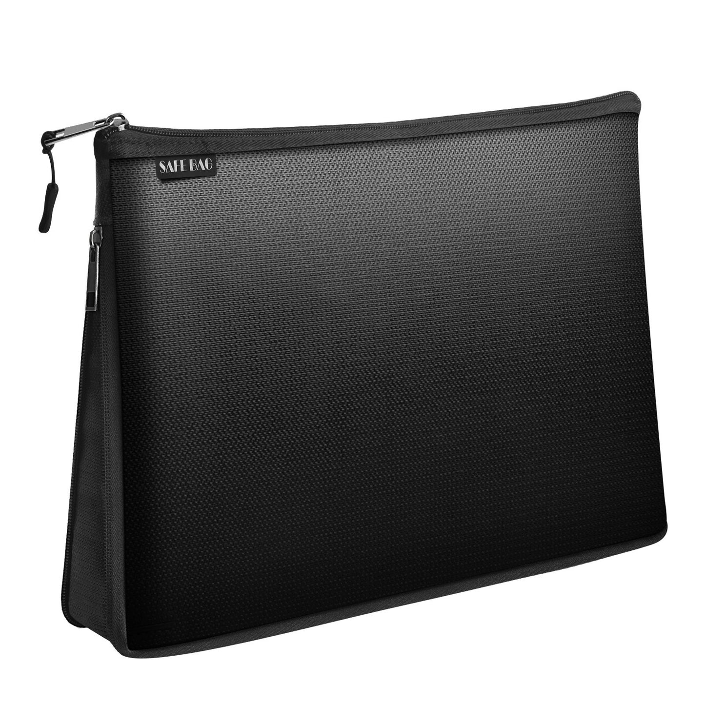 Fireproof Safe Money Bag Water Resistant Expandable Document Bag File Folder Storage Pouch Holder with Zipper Space for A4 File Documents Cash Jewelry Passport