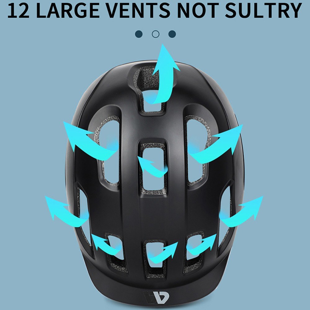 WEST BIKING Mountain Bike Helmet with Sun Visor Ultralight Bicycle Helmet Outdoor Sports Safety Helmet