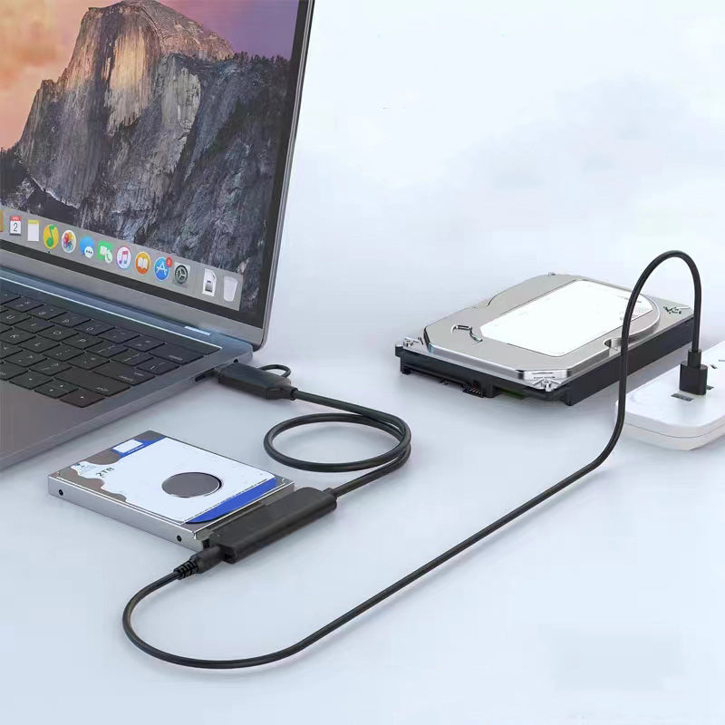 USB3.0 / Type-C to SATA Converter 22Pin Hard Disk Connection Cable for Computer 2.5 inch Hard Disk HDD, SSD Easy Drive Cable