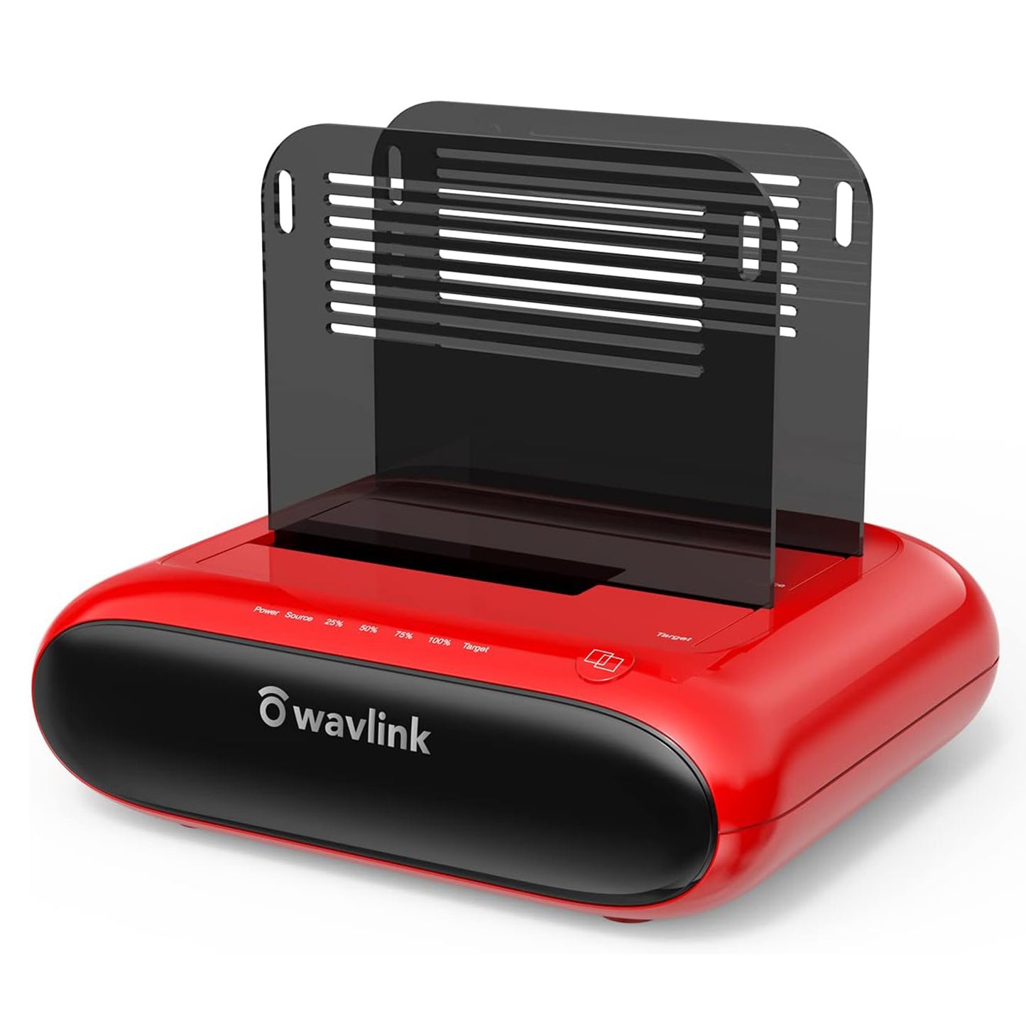 WAVLINK ST341U USB 3.0 to SATA I / II / III Dual Bay External Hard Drive Enclosure Docking Station for 2.5 / 3.5 inch SATA HDD SSD