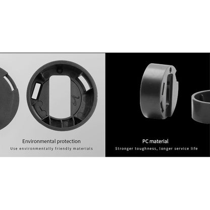 1 Pair For Ninebot F20 / F25 / F40 / F30 PC Electric Scooter Rear Fork Crimping Line Fixing Part Cycling Accessory