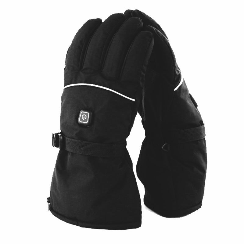 1 Pair Multi-Function Heating Gloves 3-Gear Temperature Adjustable Electric Thermal Gloves for Snowboard Cycling Ski (No Battery)