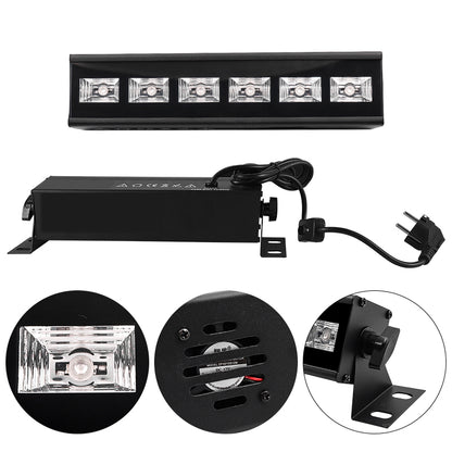 6-LED UV Light Bar Automatic Purple Light Lamp Tube Blacklight for Party, Disco, KTV Decoration