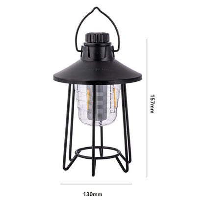 Portable Rechargeable Hanging Lamp Waterproof Outdoor Camping LED Light Tent Lantern (CE, ROHS, FCC Certified)