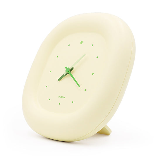 MUID Stylish ABS Bubble Clock Battery Powered Silent Home Office Desktop Wall Clock