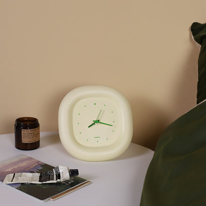 MUID Stylish ABS Bubble Clock Battery Powered Silent Home Office Desktop Wall Clock