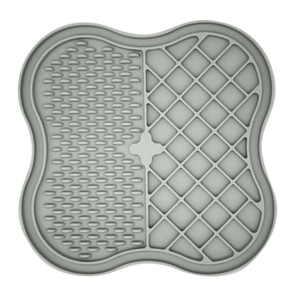 Dog Cat Food Licking Mat Silicone Suction Cup Anti Choking Pet Slow Eating Food Pad (No FDA Certification, BPA Free)