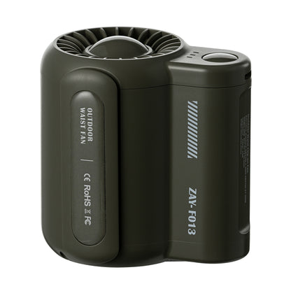 F013 Portable Mini USB Rechargeable Cooling Fan Summer Handheld Belt Hanging Clip Fan (CE Certified)