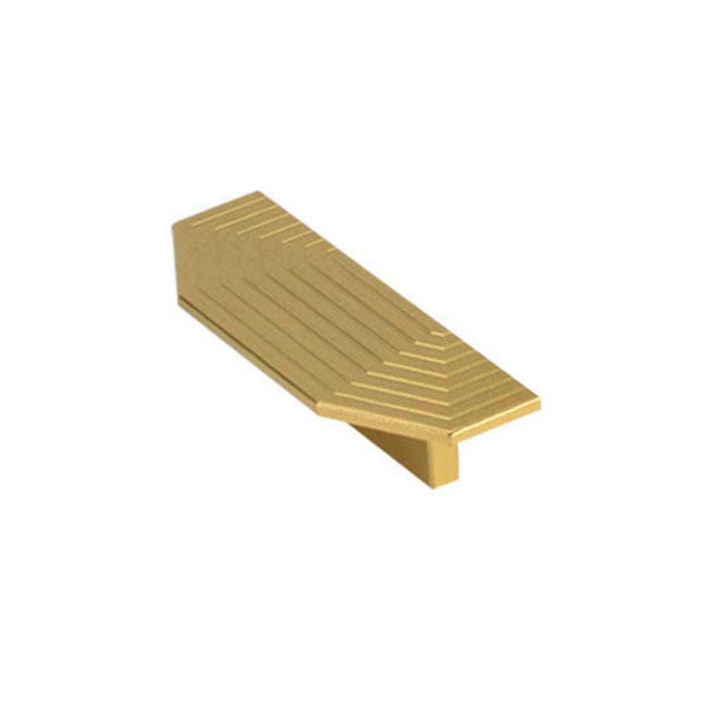 C-Shaped Dresser Drawer Pull Handle Wardrobe Door Handle Replacement Home Decoration with 22mm Screw, Size: S