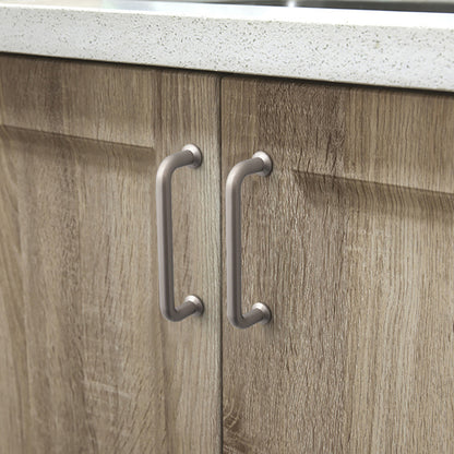 Modern Handle Cabinet Pull Zinc Alloy Kitchen Door Drawer Knob Cupboard Handle with 22mm Screw