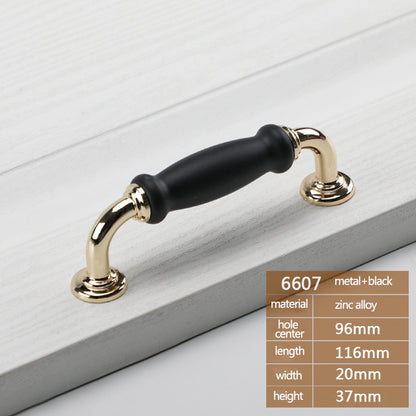 Aluminum Alloy Cabinet Pulls Handles Modern Drawer Hardware Metal Pulls with 22mm Screw, 96 Hole Distance
