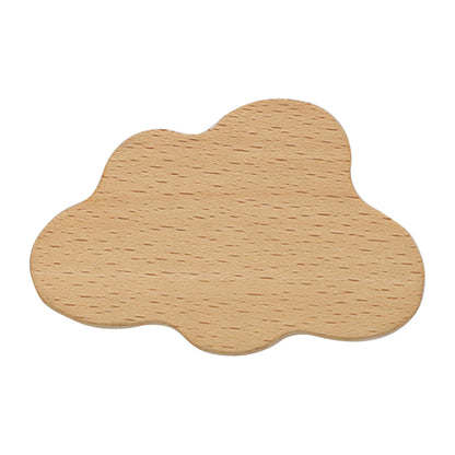 Kids Room Wardrobe Wood Knob Cabinet Drawer Furniture Cartoon Pull Handle, Screw Size: 4*25mm