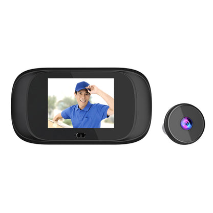 DD1S 2.8-inch Screen Intelligent Visual Doorbell Battery Powered Home Doorbell Surveillance Security Device (No Battery)