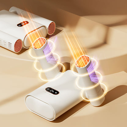SOTHING Pro Shoes Dryer PTC Heating Constant Temperature Foldable Footwear Dryer with Timer, EU Plug