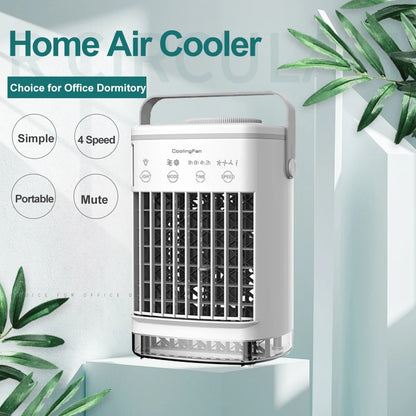 CF-006 Summer Mini Desktop Air Conditioning Cooling Fan ABS+PP USB Home Humidifier Air Cooler