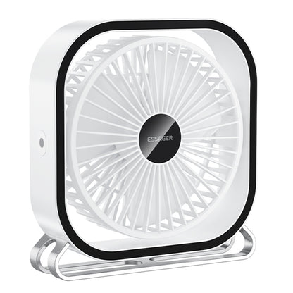 ESSAGER Home Office Desktop Cooling Fan USB Electric Air Circulator Strong Wind Rotatable Design Cooler