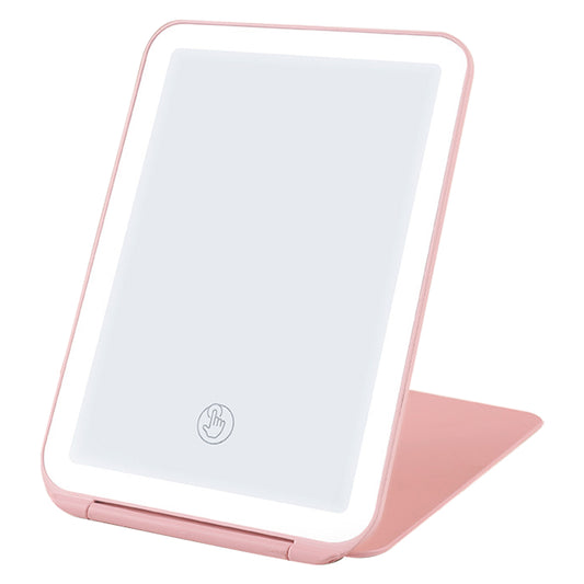 Portable Folding Mirror 3 Colors LED Mirror for Dressing Table Dimmable Cosmetic Mirror
