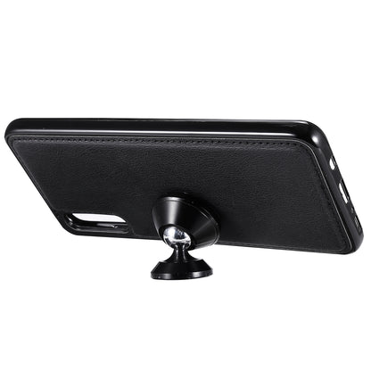 For Samsung Galaxy A50  /  A50s  /  A30s KT Leather Series-3 Detachable 2-in-1 Phone Case PU Leather Stand Wallet Cover with Strap