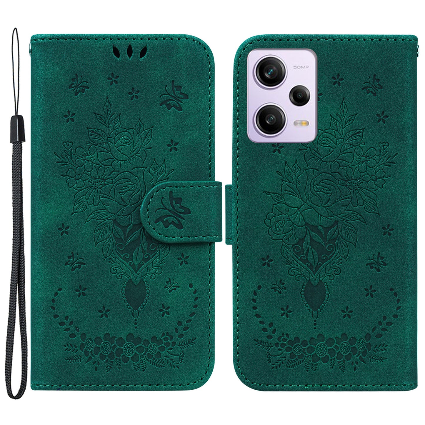 For Xiaomi Redmi Note 12 Pro 5G / Note 12 Pro Speed 5G / Poco X5 Pro 5G Leathe Phone Cover