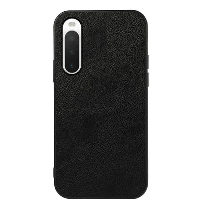 For Sony Xperia 10 V PU Leather + TPU + PC Phone Case Litchi Texture Anti-Scratch Protection Cover