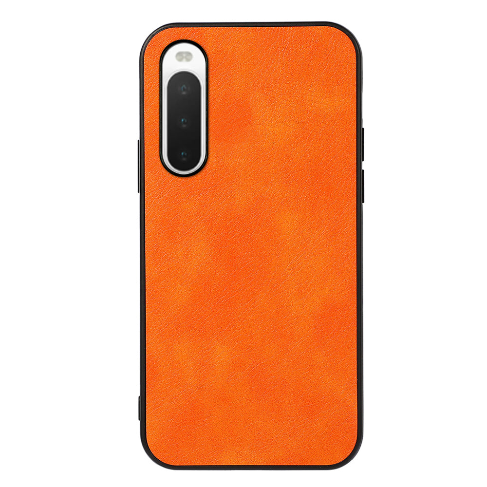 For Sony Xperia 10 V PU Leather + TPU + PC Phone Case Litchi Texture Anti-Scratch Protection Cover
