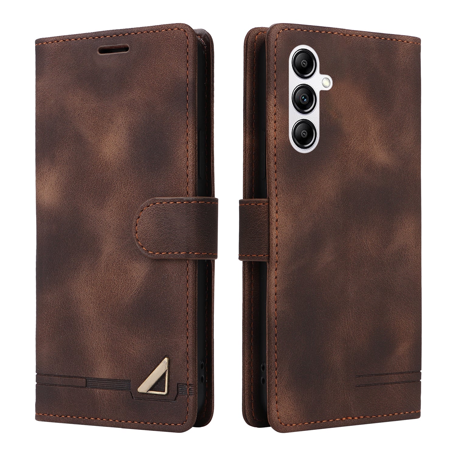 007 Series For Samsung Galaxy A54 5G Leather Wallet Cover Skin-touch Flip Stand Phone Case