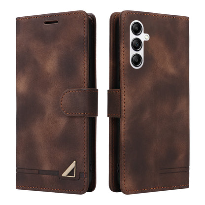 007 Series For Samsung Galaxy A54 5G Leather Wallet Cover Skin-touch Flip Stand Phone Case