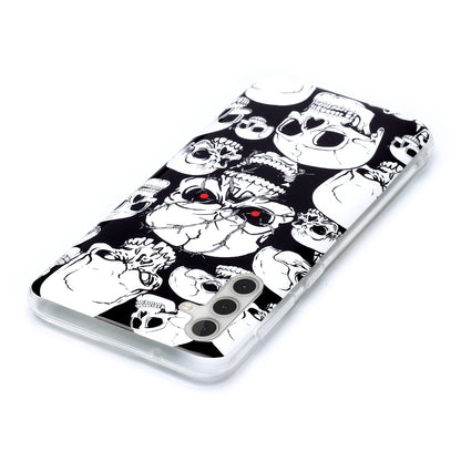 For Samsung Galaxy A24 5G Phone Case Luminous Patterned IMD TPU Back Case