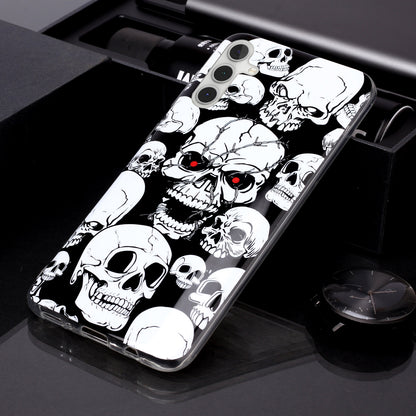 For Samsung Galaxy A24 5G Phone Case Luminous Patterned IMD TPU Back Case