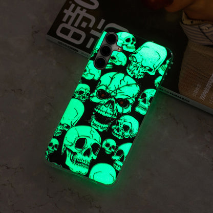For Samsung Galaxy A24 5G Phone Case Luminous Patterned IMD TPU Back Case