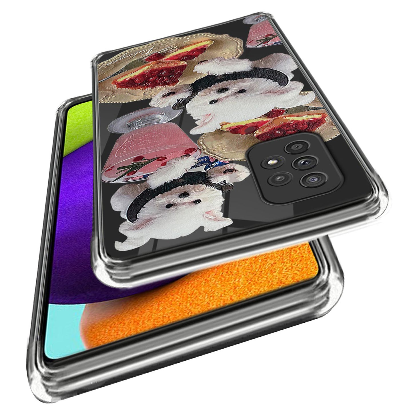 For Samsung Galaxy A33 5G Pattern Printing Phone Case Soft TPU Slim Fit Cover