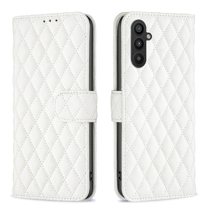 BINFEN COLOR BF Style-14 Phone Case for Samsung Galaxy A24 4G PU Leather Stand Wallet Phone Cover