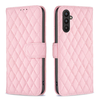 BINFEN COLOR BF Style-14 Phone Case for Samsung Galaxy A24 4G PU Leather Stand Wallet Phone Cover