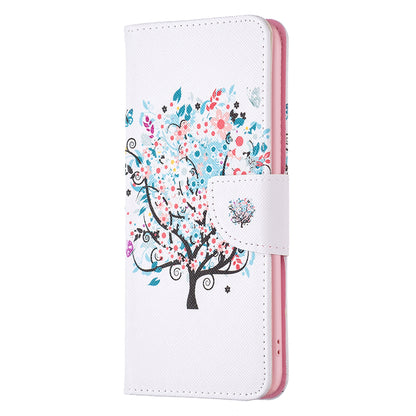 For Oppo Find X6 Pro 5G Pattern Printing PU Leather Wallet Cover Shockproof Stand Phone Case