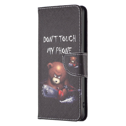 For Oppo Find X6 5G Pattern Printing Full Protection Phone Case PU Leather Wallet Flip Stand Shell