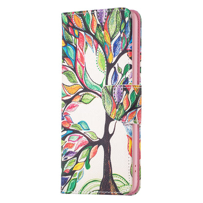 For Oppo Find X6 5G Pattern Printing Full Protection Phone Case PU Leather Wallet Flip Stand Shell